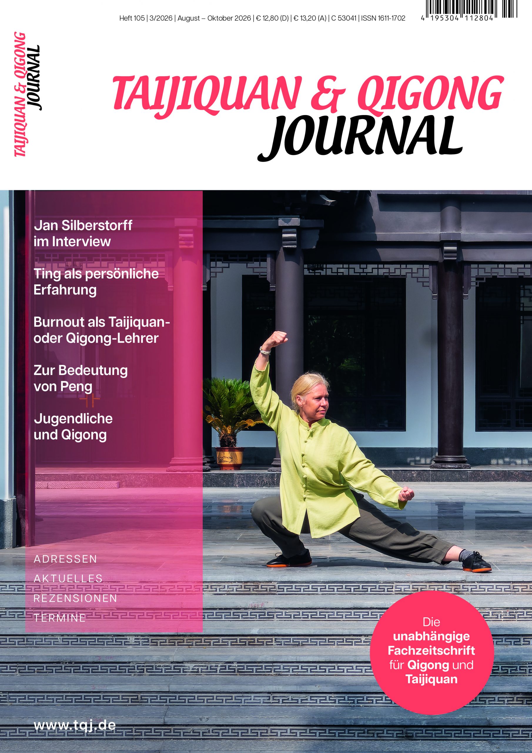 Cover Taijiquan & Qigong Journal 3/26